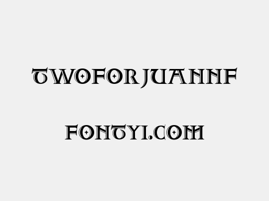 TwoForJuanNF