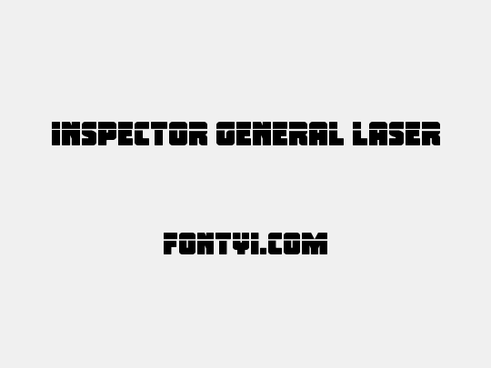 Inspector General Laser