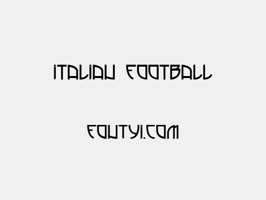 Italian Football