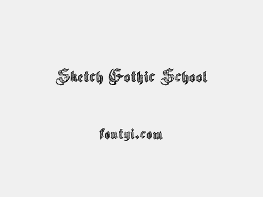 Sketch Gothic School