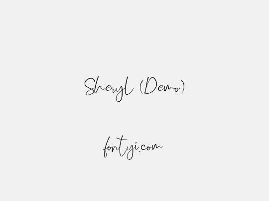 Sheryl (Demo)