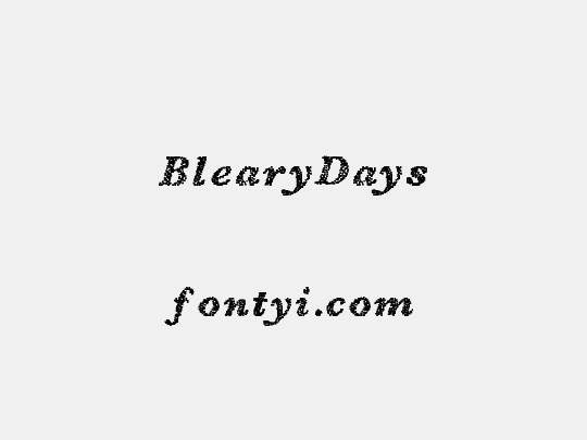 BlearyDays