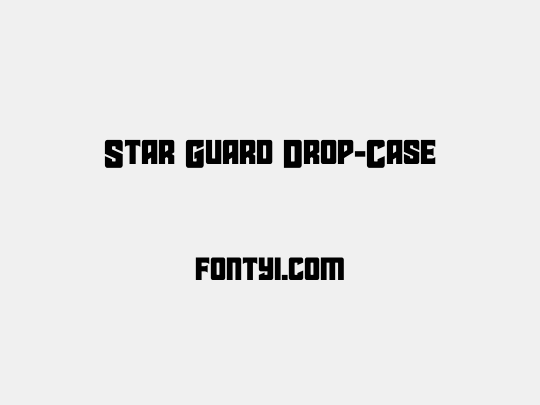 Star Guard Drop-Case