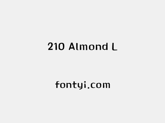 210 Almond L