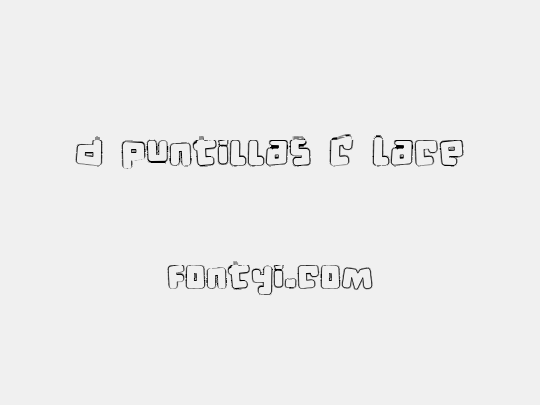 d puntillas C Lace