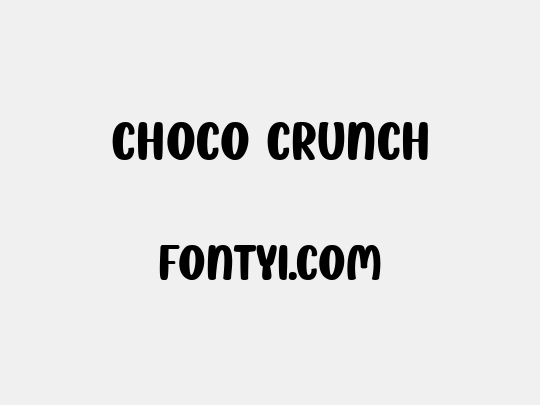 Choco Crunch