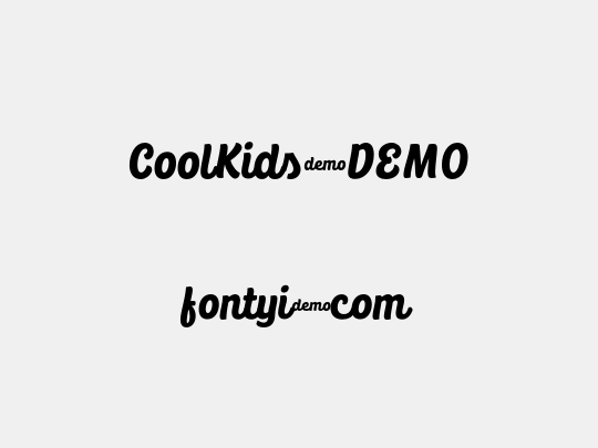 CoolKids-DEMO