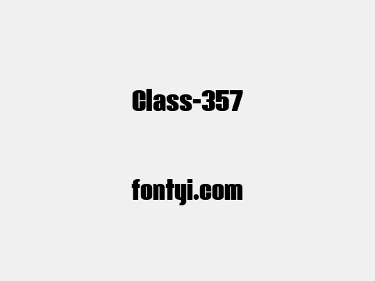 Class-357