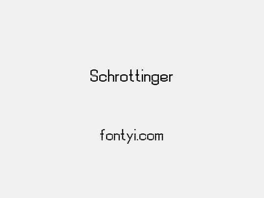 Schrottinger