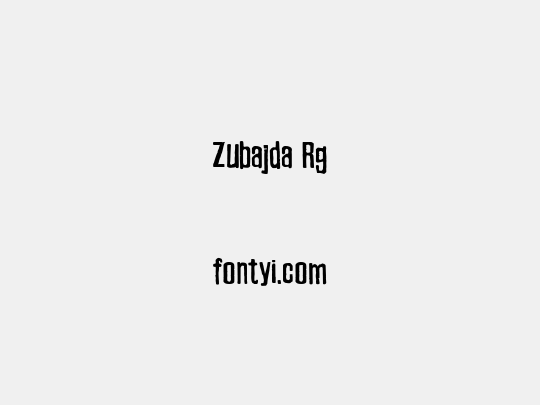 Zubajda Rg