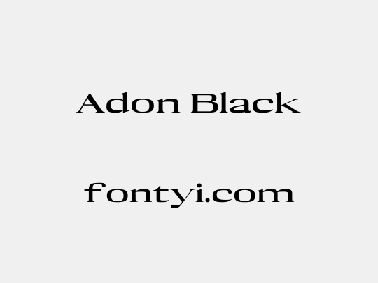 Adon Black