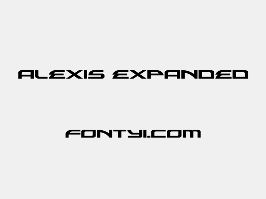 Alexis Expanded