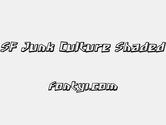 SF Junk Culture Shaded
