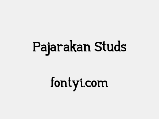 Pajarakan Studs