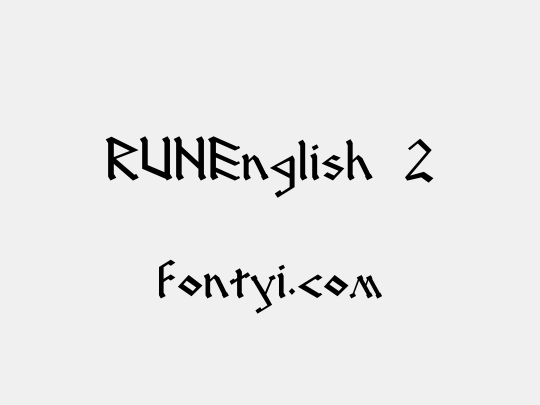 RUNEnglish 2