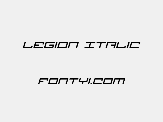 Legion Italic