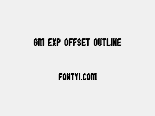GM Exp Offset Outline