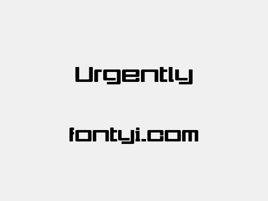 Urgently