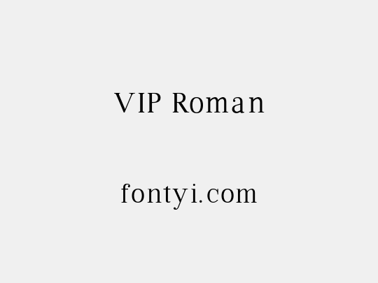 VIP Roman