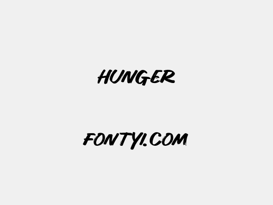 Hunger