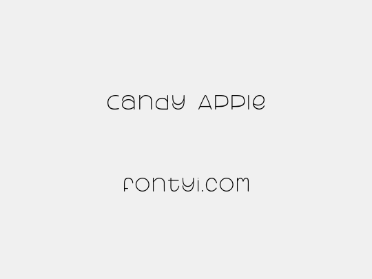Candy Apple