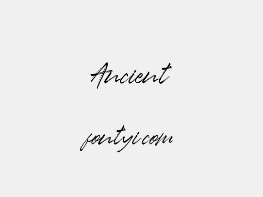 Ancient