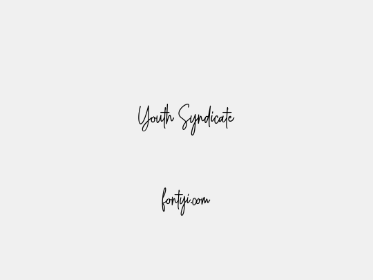 Youth Syndicate