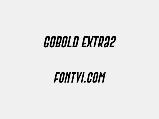 Gobold Extra2