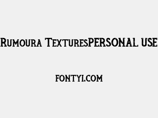 Rumoura TexturesPERSONAL USE