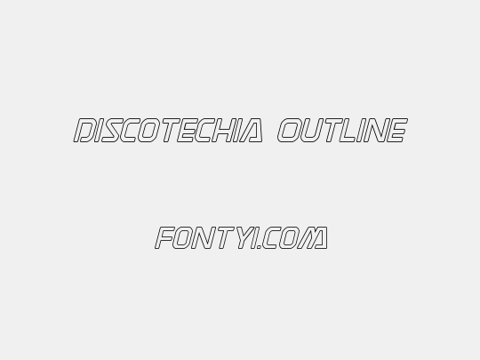 Discotechia Outline