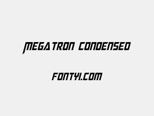 Megatron Condensed