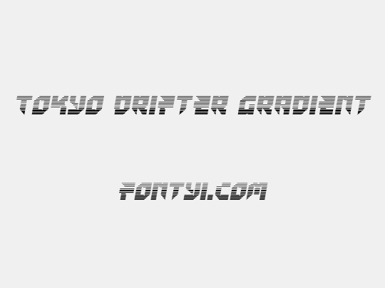 Tokyo Drifter Gradient