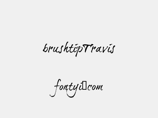 brushtipTravis
