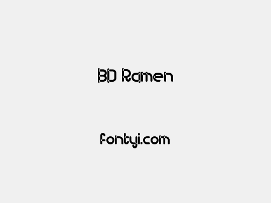 BD Ramen