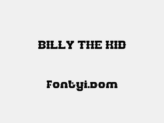 BILLY THE KID