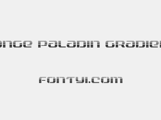 Range Paladin Gradient