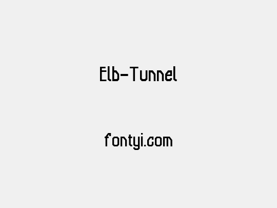 Elb-Tunnel