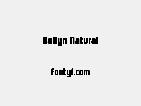 Bellyn Natural