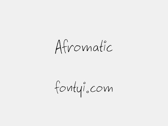 Afromatic
