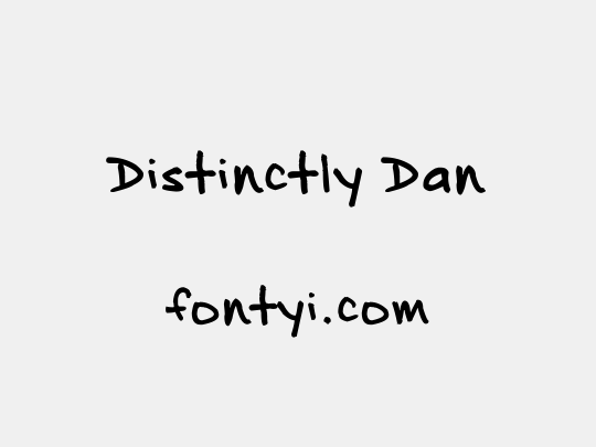 Distinctly Dan