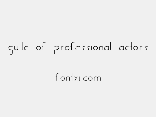 Guild of Professional Actors