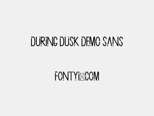 During Dusk Demo Sans