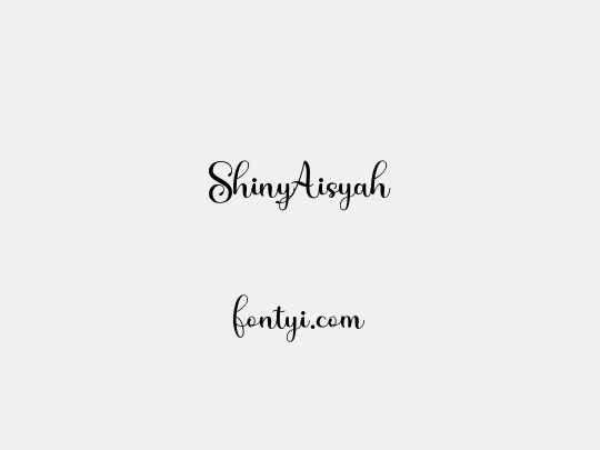 ShinyAisyah
