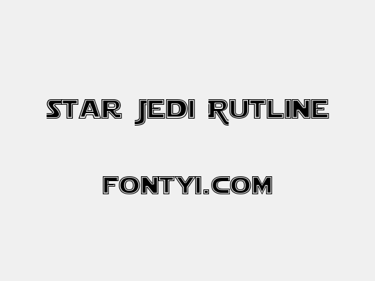 Star Jedi Outline