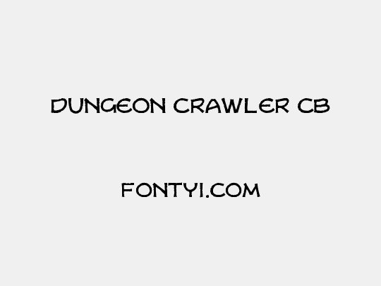 Dungeon Crawler CB