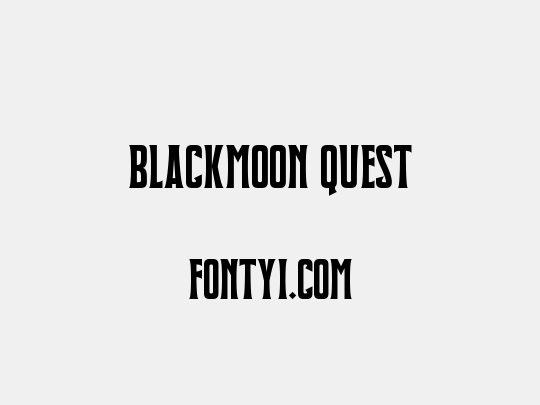 Blackmoon Quest