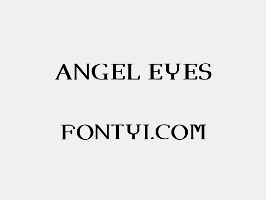 Angel Eyes