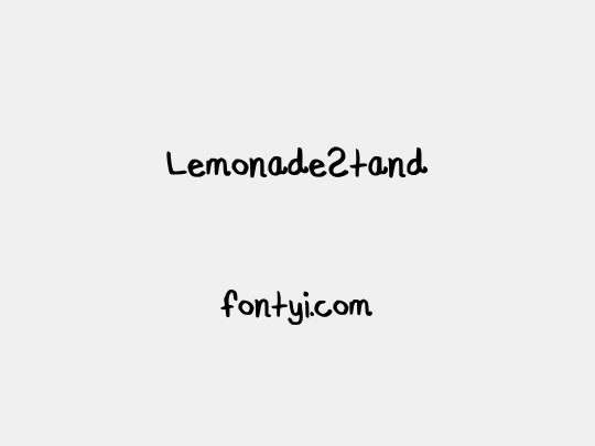 LemonadeStand