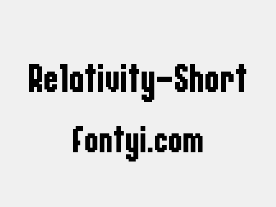 Relativity-Short