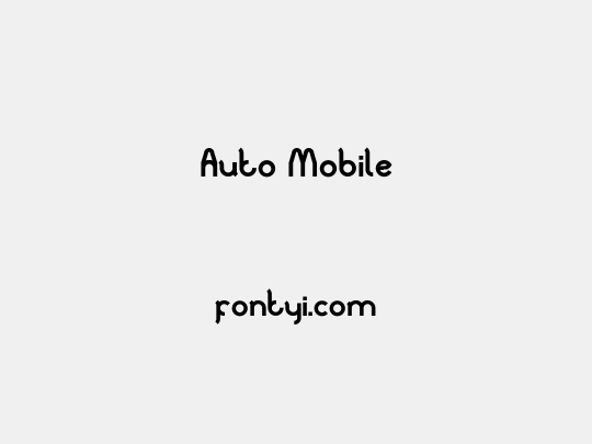 Auto Mobile